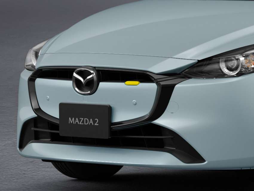 2023 Mazda 2 facelift debuts – updated hatchback gets new grilles, 8-inch infotainment, more customisation 1571053