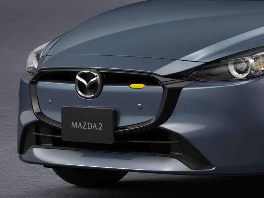 2023 Mazda 2 facelift debuts – updated hatchback gets new grilles, 8-inch infotainment, more customisation 1571056