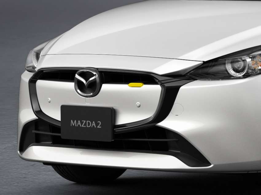 2023 Mazda 2 facelift debuts – updated hatchback gets new grilles, 8-inch infotainment, more customisation 1571057