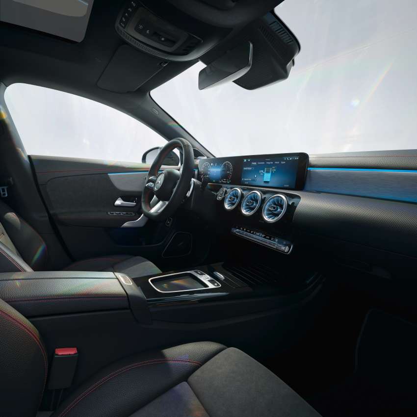 Mercedes-Benz CLA facelift 2023 didedahkan – lebih bergaya; enjin petrol hibrid ringkas, diesel, PHEV Image #1569496