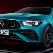 2023 Mercedes-AMG CLA35, CLA45S facelifts debut – mild hybrid for CLA35; up to 421 PS; minor tweaks