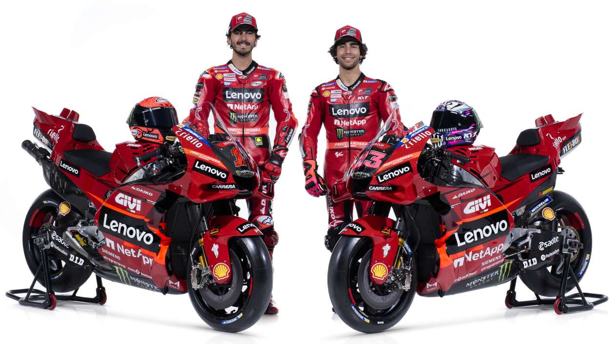 2023 MotoGP Ducati, Gresini and Pramac teams show next racing season's