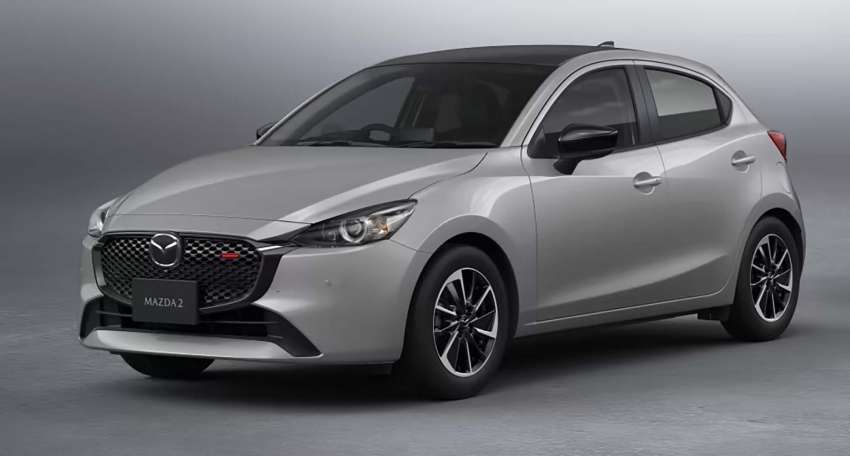 2023 Mazda 2 facelift debuts – updated hatchback gets new grilles, 8-inch infotainment, more customisation 1570880