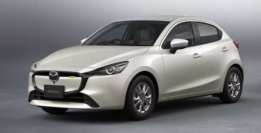 2023 Mazda 2 facelift debuts – updated hatchback gets new grilles, 8-inch infotainment, more customisation 1570881