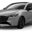 2023 Mazda 2 facelift debuts – updated hatchback gets new grilles, 8-inch infotainment, more customisation
