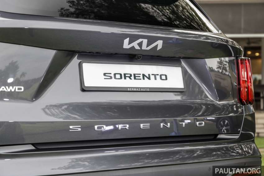 2023 Kia Sorento in Malaysia – CKD SUV; 6 or 7 seats; 2.5L petrol, 2.2L diesel; AEB standard; fr RM220k est 1566980