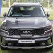 2023 Kia Sorento in Malaysia – CKD SUV; 6 or 7 seats; 2.5L petrol, 2.2L diesel; AEB standard; fr RM220k est