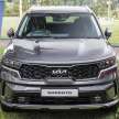 2024 Kia Sorento SUV facelift – initial images revealed