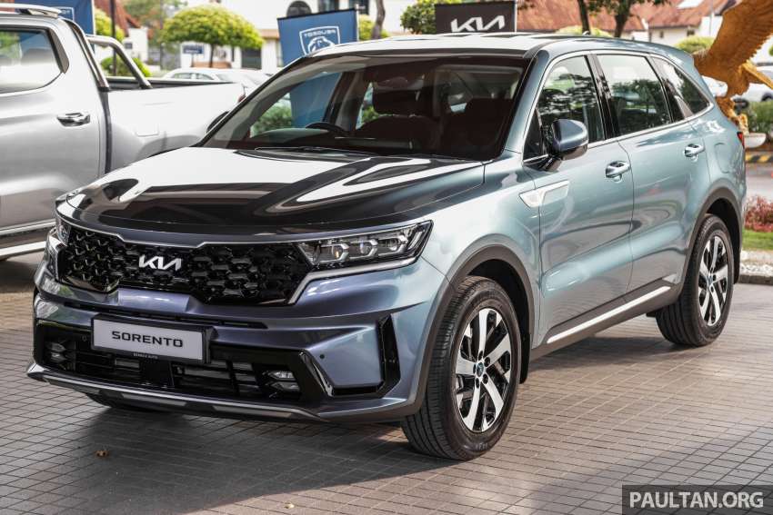 2023 Kia Sorento in Malaysia – CKD SUV; 6 or 7 seats; 2.5L petrol, 2.2L diesel; AEB standard; fr RM220k est 1567039