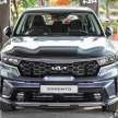 2023 Kia Sorento launched in Malaysia – 2.5 petrol, 2.2 diesel AWD; 6 or 7-seater; CKD fr RM211k to RM255k