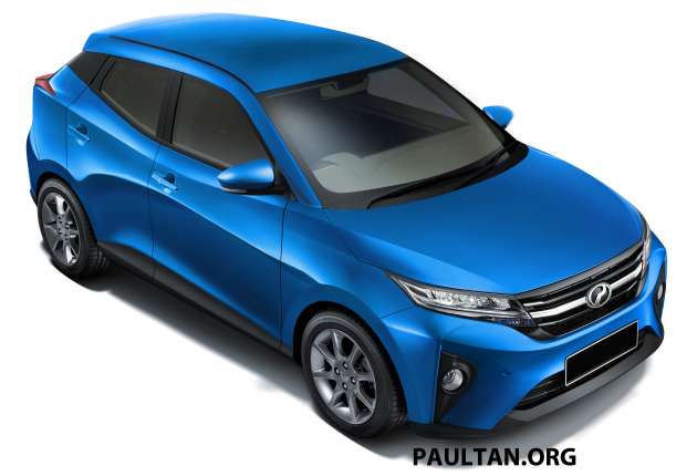 Perodua Axia 2023 D74A akan muncul dulu sebelum kembar Daihatsu Ayla dan Toyota Agya di Indonesia