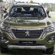 2023 Peugeot Landtrek previewed in Malaysia – CBU; 1.9L turbodiesel, 6AT, 4×4; est pricing from RM123k