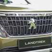 Peugeot Landtrek dibuka tempahan di M’sia – CBU; 1.9L turbo diesel, 4×4, 6DCT; anggaran dari RM123k