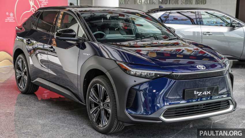 Toyota bZ4X sudah dilihat di Malaysia – bakal dilancarkan, EV dengan jarak gerak sejauh 500km 1563608