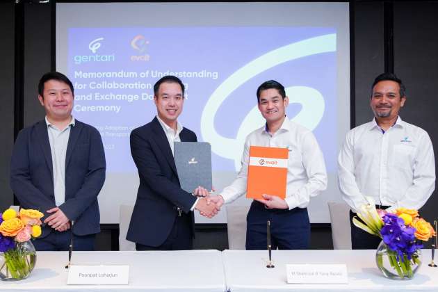 Gentari and EVolt Thailand sign MOU for Southeast Asian EV charger infrastructure collaboration