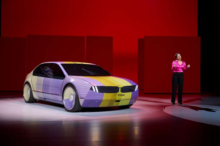 BMW i Vision Dee debuts at CES – colour-changing EV concept with massive HUD; previews the Neue Klasse Image #1563847