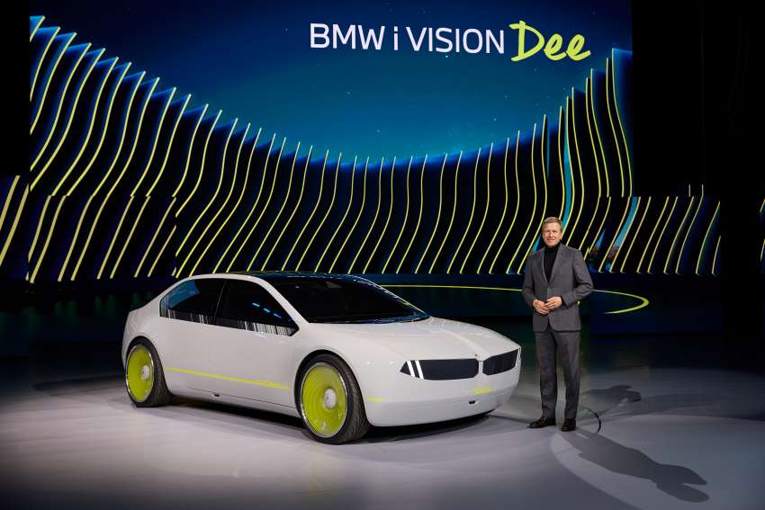 BMW i Vision Dee debuts at CES – colour-changing EV concept with massive HUD; previews the Neue Klasse Image #1563862