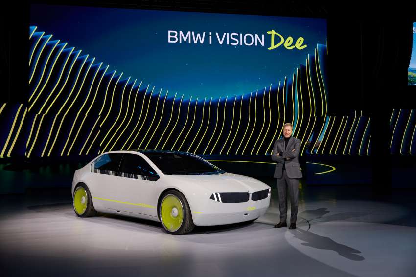 BMW i Vision Dee debuts at CES – colour-changing EV concept with massive HUD; previews the Neue Klasse 1563863