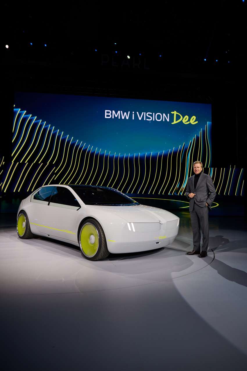 BMW i Vision Dee debuts at CES – colour-changing EV concept with massive HUD; previews the Neue Klasse 1563864