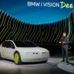 BMW i Vision Dee debuts at CES – colour-changing EV concept with massive HUD; previews the Neue Klasse