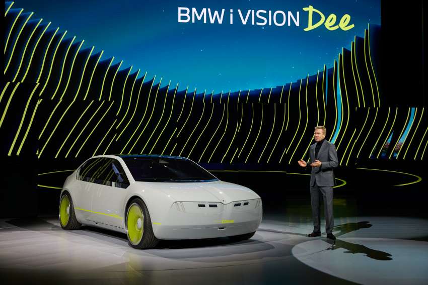 BMW i Vision Dee debuts at CES – colour-changing EV concept with massive HUD; previews the Neue Klasse Image #1563822