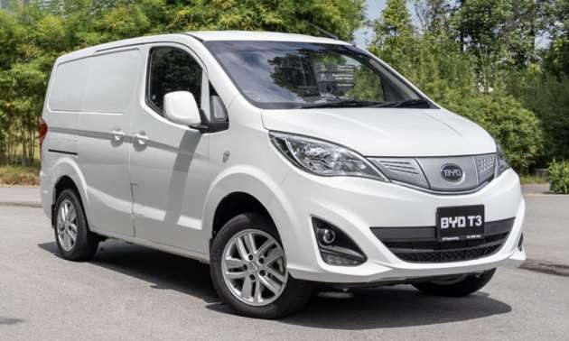 BYD T3 bakal dipasang di Tanjung Malim oleh CSH Alliance – model CBU van EV ini dijual sebelum CKD