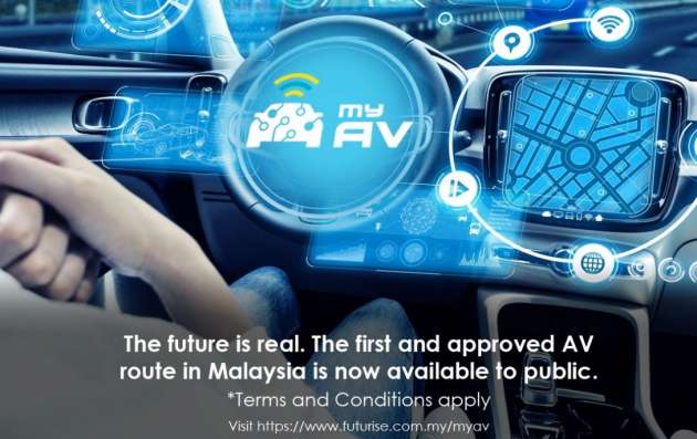 MyAV reveals official autonomous vehicle route in Malaysia – 2 loops near Futurise, MaGIC in Cyberjaya