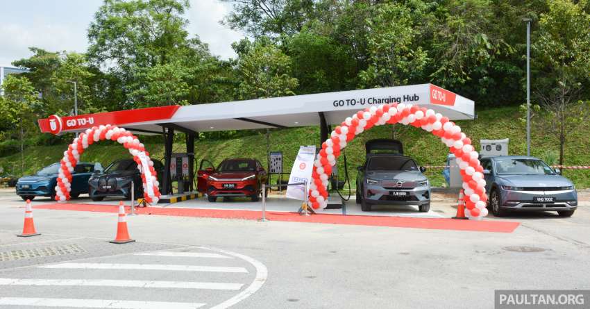Go To-U EV Lifestyle Hub launched in RekaScape – 60 kW DC chargers; Cyberview signs MoU with REISB 1563116