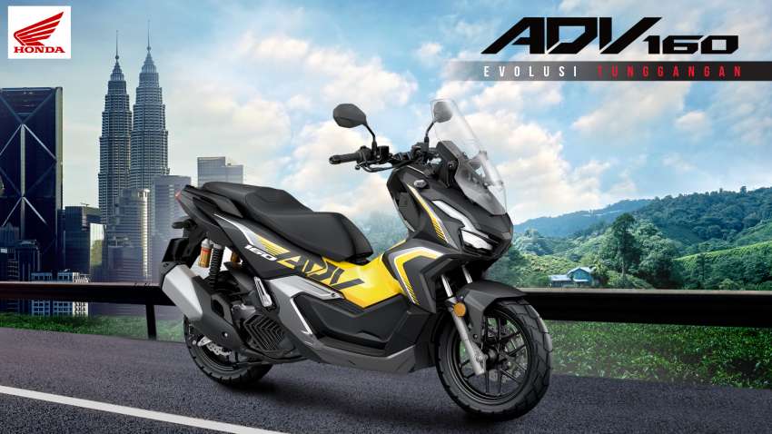 Honda ADV 160 dilancar untuk Malaysia – enjin 157 cc baru, ABS, sistem kawalan cengkaman, RM12,999 1564687