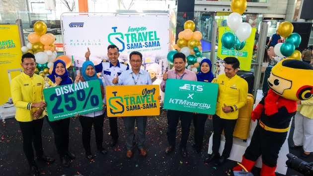 Diskaun 25% untuk tren ETS, Ekpres Intercity menerusi Kempen Travel Sama-Sama hingga 31 Dis