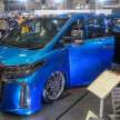 NATS Toyota Alphard Super Dually at 2023 Tokyo Auto Salon – luxury MPV turns lowrider dual-cab pick-up