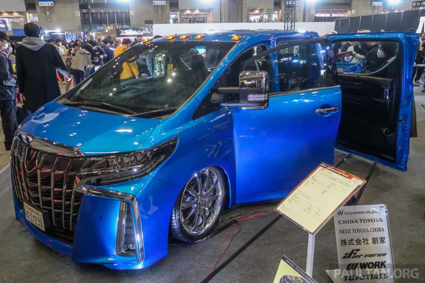 NATS Toyota Alphard Super Dually at 2023 Tokyo Auto Salon – luxury MPV turns lowrider dual-cab pick-up 1566743