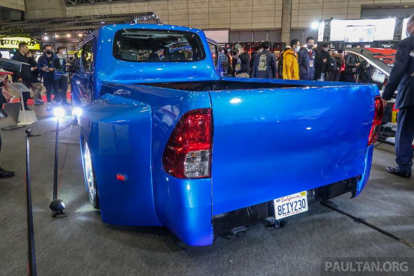 NATS Toyota Alphard Super Dually at 2023 Tokyo Auto Salon – luxury MPV turns lowrider dual-cab pick-up 1566747