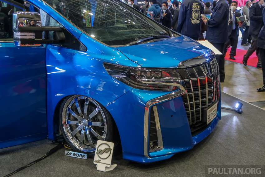 NATS Toyota Alphard Super Dually at 2023 Tokyo Auto Salon – luxury MPV turns lowrider dual-cab pick-up 1566748