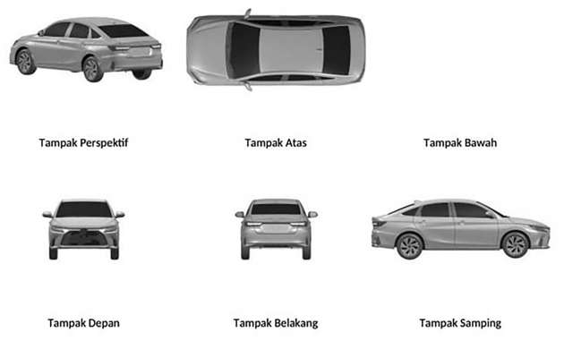 Daihatsu dikesan patenkan sedan mirip Toyota Vios di Indonesia; bakal dijadikan sedan lebih mampu milik?