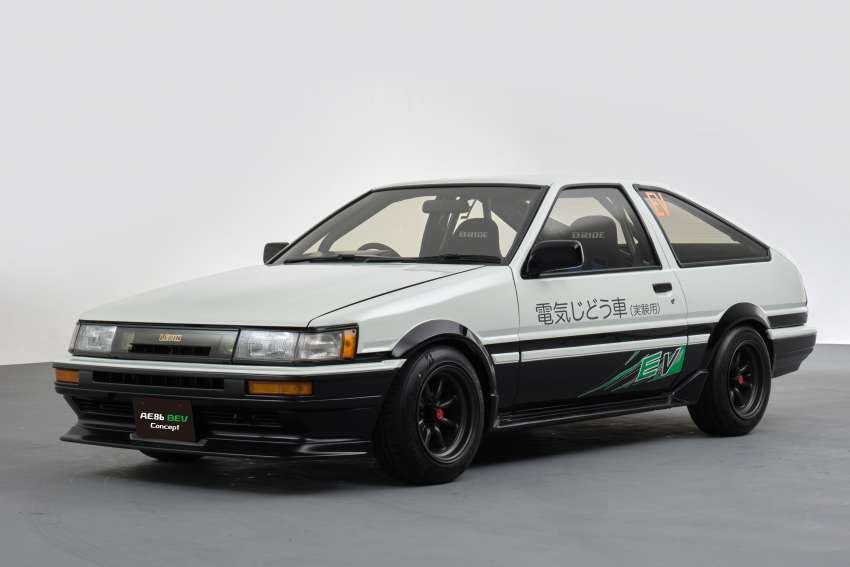 Toyota AE86 EV and hydrogen concepts presented at Tokyo Auto Salon – both with manual transmissions 1566404