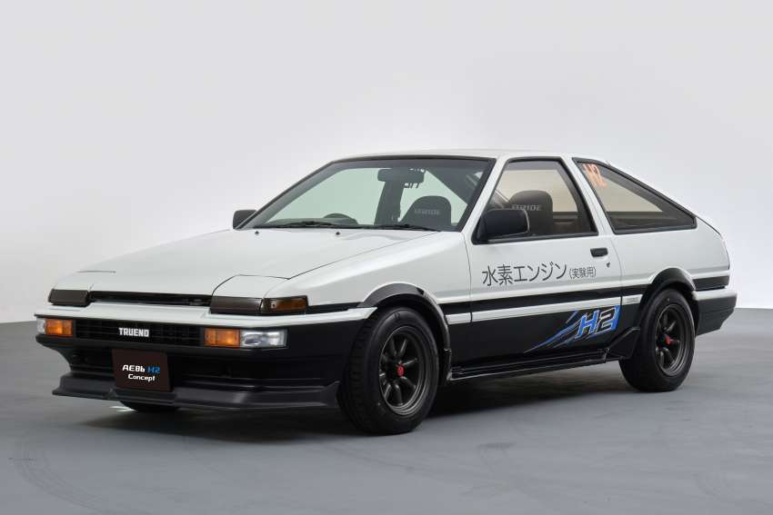 Toyota AE86 EV and hydrogen concepts presented at Tokyo Auto Salon – both with manual transmissions 1566411