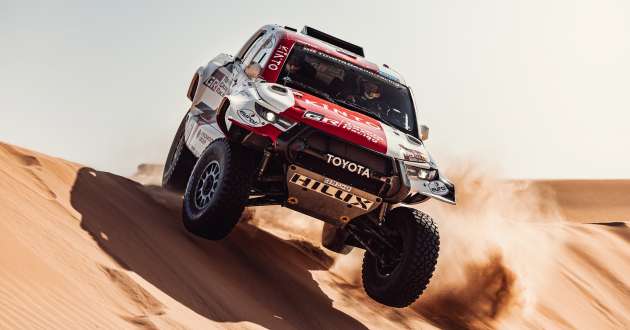 Toyota Hilux wins the Dakar Rally two years in a row – Nasser Al-Attiyah secures third title for TGR team
