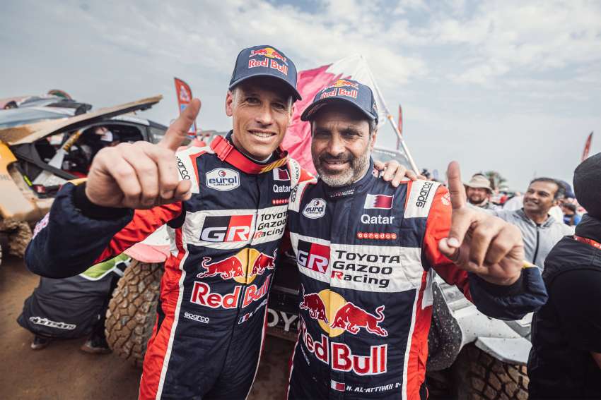 Toyota Hilux wins the Dakar Rally two years in a row – Nasser Al-Attiyah secures third title for TGR team 1568639