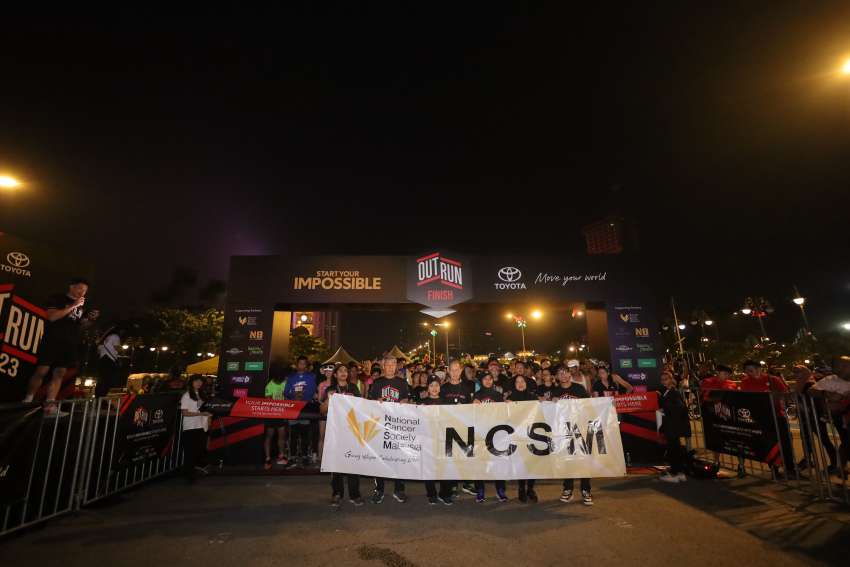 Toyota Outrun 2023 attracts 4.3k runners, all RM170k of reg fees goes to National Cancer Society Malaysia 1568081