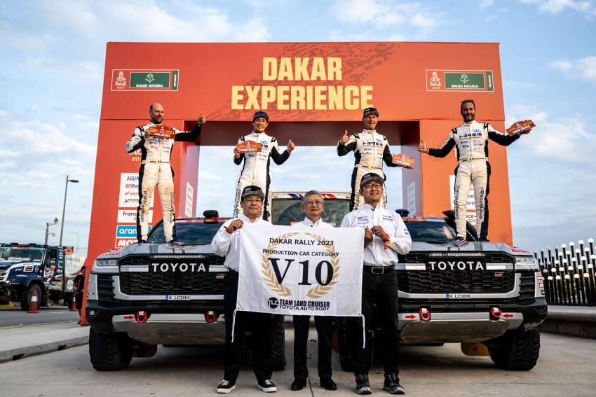 Toyota Hilux juara Rali Dakar dua tahun berturut-turut; Nasser Al-Attiyah rangkul gelaran ke-3 dengan Toyota! Image #1568212