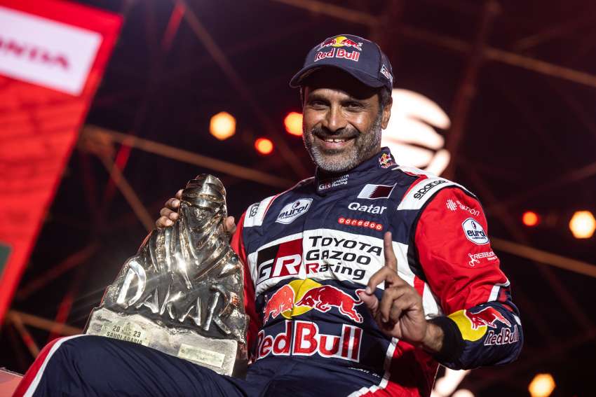 Toyota Hilux juara Rali Dakar dua tahun berturut-turut; Nasser Al-Attiyah rangkul gelaran ke-3 dengan Toyota! 1568217