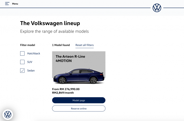 Volkswagen Passat tidak lagi ditawarkan di Malaysia