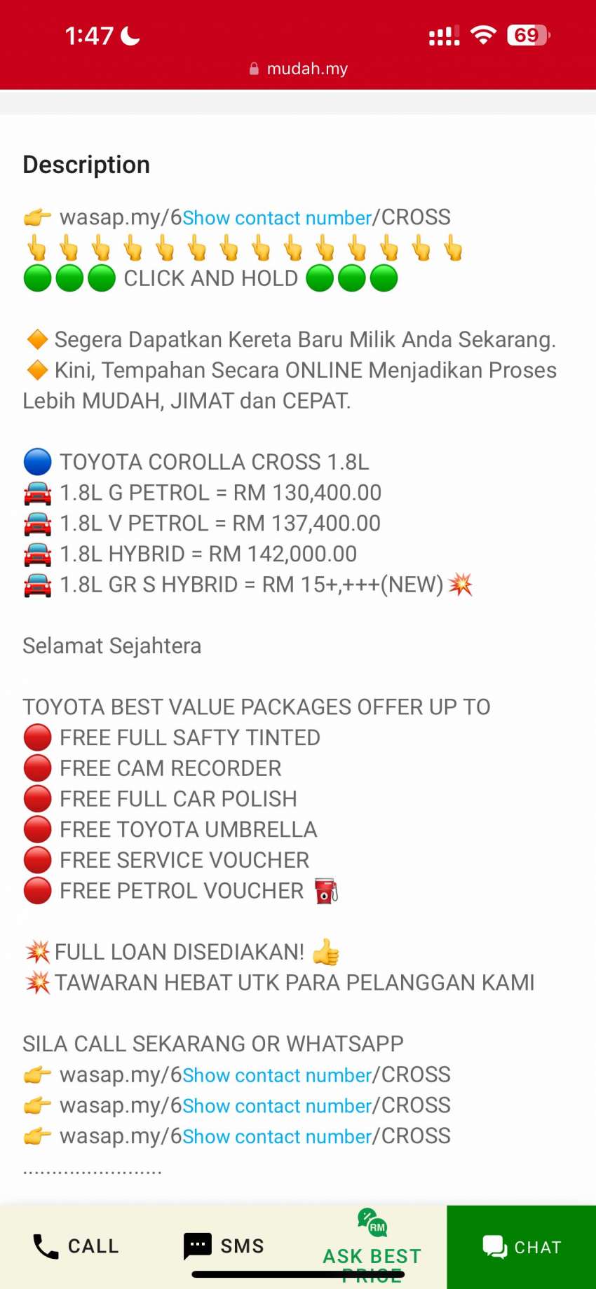 Toyota Corolla Cross GR Sport coming to Malaysia based on Corolla Cross Hybrid variant, RM15x,xxx? 1567523