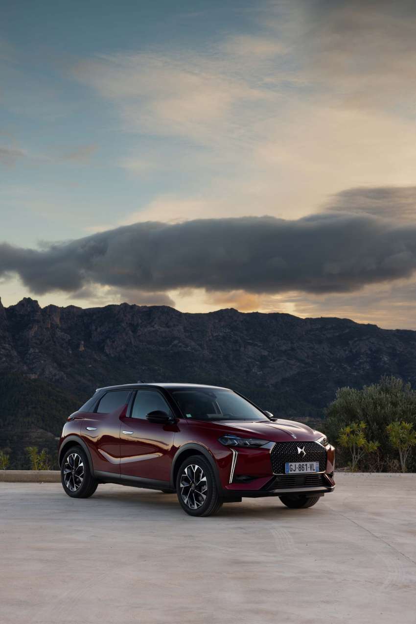 2023 DS3 facelift – two petrols, revised EV powertrain for compact crossover; EV range up to 398 km WLTP Image #1567962