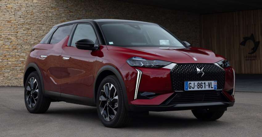 2023 DS3 facelift – two petrols, revised EV powertrain for compact crossover; EV range up to 398 km WLTP Image #1567928