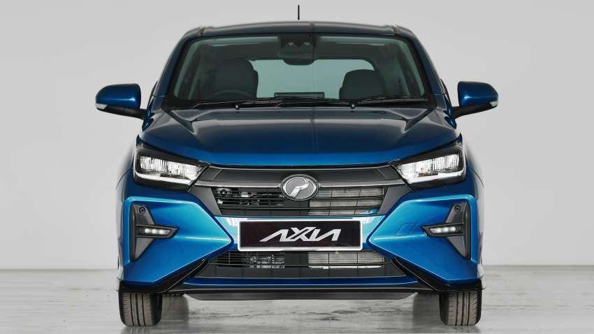 2023 Perodua Axia D74A 1.0L CVT – official teaser images released, full front and rear angles uncovered 1573472
