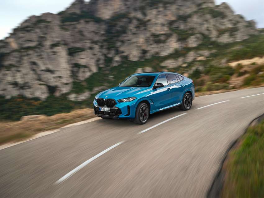 2023 BMW X6 facelift – updated G06 receives Curved Display; mild-hybrid 4.4L V8, 3.0L inline-six engines 1573406
