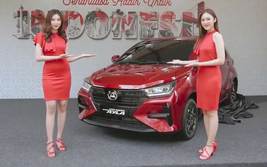 2023 Daihatsu Ayla in Indonesia – same lights and bumpers as Perodua Axia, but with 1.2 litre engine 1576745