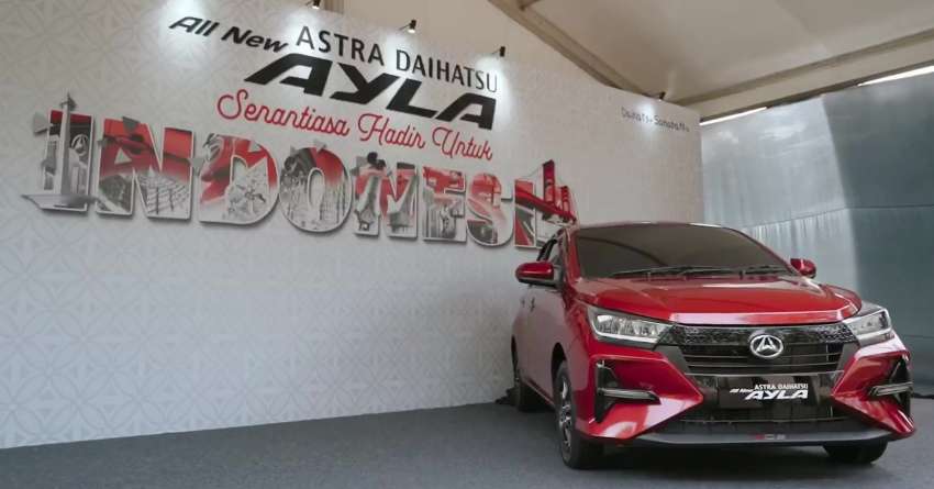2023 Daihatsu Ayla in Indonesia – same lights and bumpers as Perodua Axia, but with 1.2 litre engine 1576746